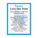 About Texas postcards