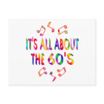 About the 60s postcards