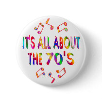 About the 70s pinback button