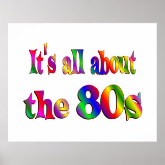 1980s music posters Etsy
