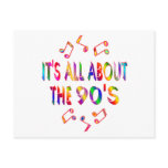 About the 90s postcards