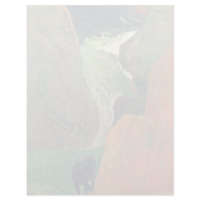 About The Abyss By Gauguin Paul (Best Quality) Customized Letterhead by Artcollection