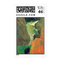 About The Abyss By Gauguin Paul (Best Quality) Postage Stamps
