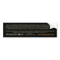 About The Oscar Spot bumper stickers