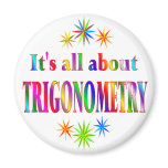 About Trigonometry Refrigerator Magnet