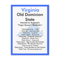 About Virginia Postcard