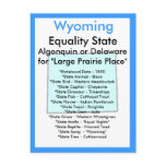wyoming, state, usa, united, states, facts,