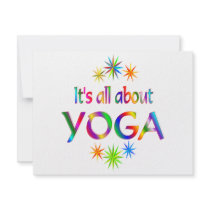About Yoga invitations by HobbiesLeisure About Yoga invitations