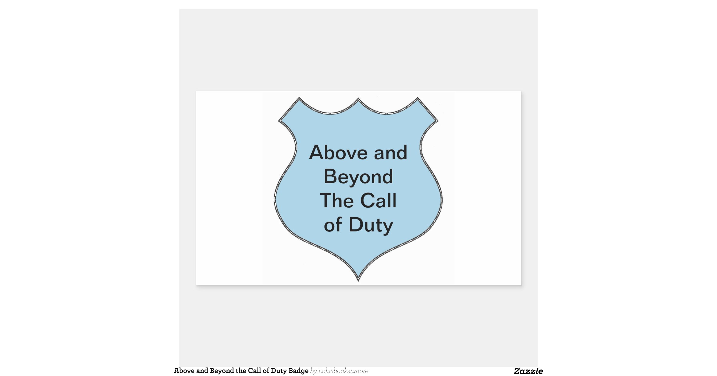 above and beyond the call of duty badge rectangular above and beyond the call of duty