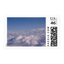 above the clouds postage