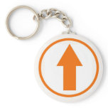 Above the Influence - Orange keychains