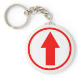Above the influence - Red. Keychains