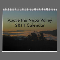 Above the Napa Valley Calendar calendars