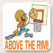 Above The Rim Beverage Coaster
