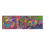 "Above the Storm" Abstract Art Bookmark Business Card Templates