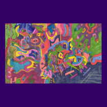 "Above the Storm" Abstract Art posters