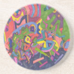 Above the Storm, original abstract art Beverage Coasters