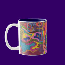 Above the Storm, original abstract art mugs by RLMdesignes Above the Storm, original abstract art mugs