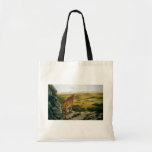 Above the tree tops, Bengal Tiger Canvas Bag