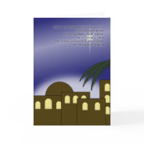 "Above thy deep..." Greeting Card