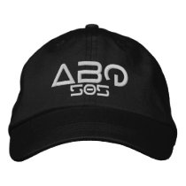 ABQ 505 EMBROIDERED BASEBALL CAP