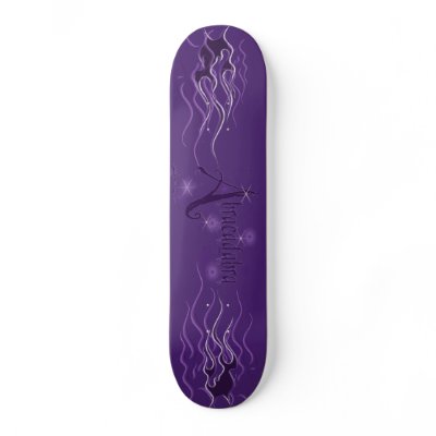 Abracadabra Flames Skateboard by Method77