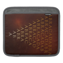 Abracadabra Rickshaw Sleeve ipad sleeves