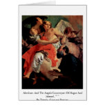 Abraham And The Angels Card