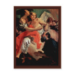 Abraham And The Angels Postcard