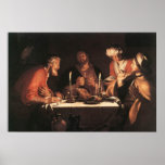 Abraham Bloemaert The Emmaus Disciples Poster