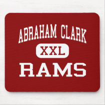 Abraham Clark - Rams - High - Roselle New Jersey mousepads
