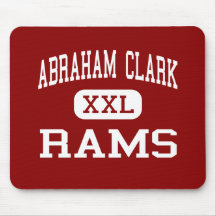 Abraham Clark - Rams - High - Roselle New Jersey Mouse Mat