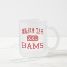 Abraham Clark - Rams - High - Roselle New Jersey Mugs