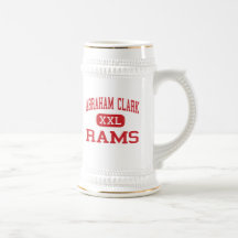 Abraham Clark - Rams - High - Roselle New Jersey Coffee Mug
