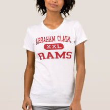 Abraham Clark - Rams - High - Roselle New Jersey T Shirts
