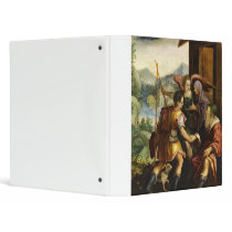 Abraham Dismisses his Son Ishmael by Jan Soens Vinyl Binders