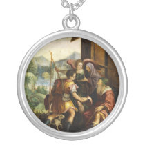 Abraham Dismisses his Son Ishmael by Jan Soens Pendant