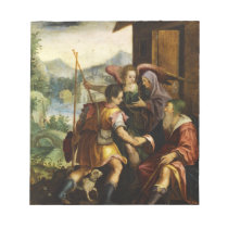 Abraham Dismisses his Son Ishmael by Jan Soens Memo Note Pads