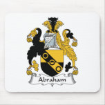 Abraham Family Crest Mouse Mats