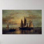 Abraham Hulk Snr Crossing The Harbor Posters