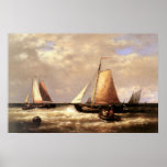 Abraham Hulk Snr Return Of The Fishing Fleet Print