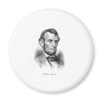 Abraham Lincoln 10 Magnet