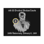 Abraham Lincoln 200th Anniversary Commemorative Post Card