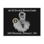 Abraham Lincoln 200th Anniversary Commemorative Post Card