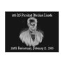 Abraham Lincoln 200th Anniversary Post Card