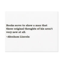 Abraham Lincoln 7 postcards