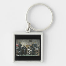 Abraham Lincoln and His Cabinet Key Chains