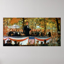 Abraham Lincoln and Stephen A. Douglas Print