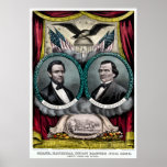 Abraham Lincoln &amp; Andrew Johnson in 1864 Poster