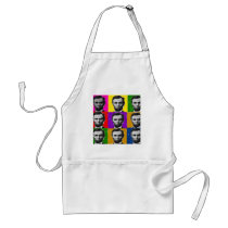 Abraham Lincoln Art Gifts---Unique 9 Photos Aprons